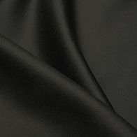 Пальтовая дабл кашемир+шерсть двухслойная (о) черная - итальянские ткани Тессутидея арт. 09-2151