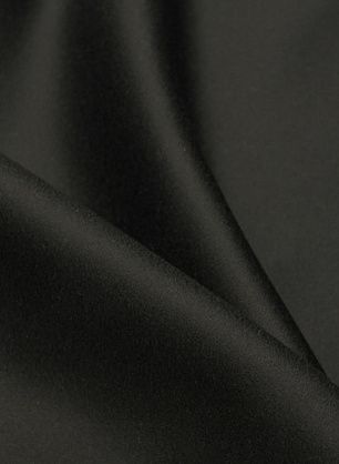 Пальтовая дабл кашемир+шерсть двухслойная (о) черная - в интернет-магазине тканей Тессутидея арт. 09-2151