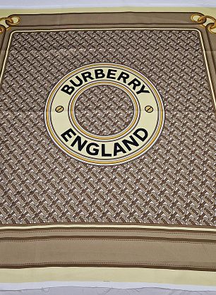 Шелк купон-платок 90*90см желто-бежевый - в интернет-магазине тканей Тессутидея арт. F-6029