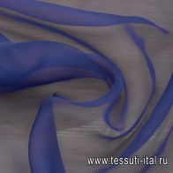 Органза (о) синяя - итальянские ткани Тессутидея арт. 10-2969