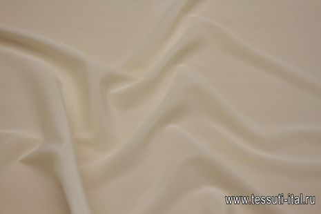 Крепдешин (о) айвори - итальянские ткани Тессутидея арт. 10-3265