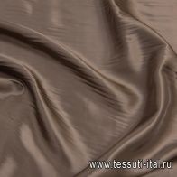 Подкладочная вискоза (о) светло-коричневая - итальянские ткани Тессутидея арт. 08-1213