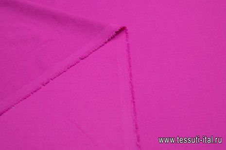 Плательная стрейч (о) фуксия - итальянские ткани Тессутидея арт. 17-0958
