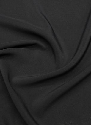 Крепдешин (о) антрацит - в интернет-магазине тканей Тессутидея арт. 10-3874-БР