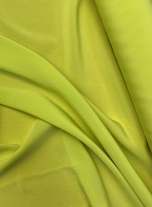 Крепдешин (о) желто-зеленый Etro - в интернет-магазине тканей Тессутидея арт. 02-7089