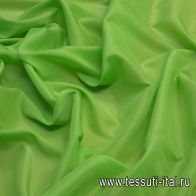 Подкладочная стрейч (о) салатовая - итальянские ткани Тессутидея арт. 07-1262