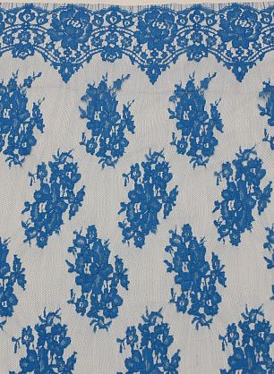 Кружево (о) темно-голубое ш-90см - в интернет-магазине тканей Тессутидея арт. 03-7178