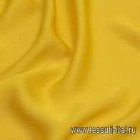 Шелк шармюз (о) темно-желтый - итальянские ткани Тессутидея арт. 10-2047