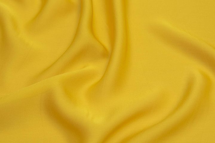 Шелк шармюз (о) темно-желтый - итальянские ткани Тессутидея арт. 10-2047