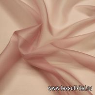 Органза (о) розовая - итальянские ткани Тессутидея арт. 10-3569