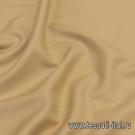 Костюмная стрейч (о) светло-коричневая - итальянские ткани Тессутидея арт. 05-4180