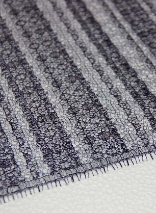 Кружево с люрексом (н) сиренево-белое ш-92см Solstiss - в интернет-магазине тканей Тессутидея арт. 03-3272