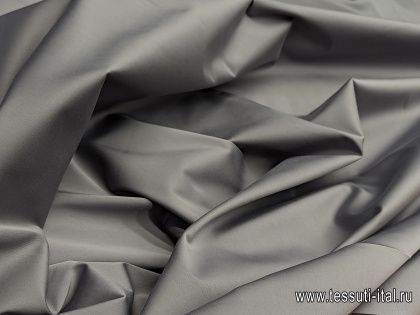 Хлопок стрейч (о) серый - итальянские ткани Тессутидея арт. 01-7102