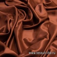 Подкладочная (о) красно-коричневая - итальянские ткани Тессутидея арт. 08-0968
