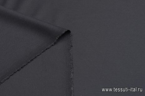 Костюмная (о) черная - итальянские ткани Тессутидея арт. 05-4301