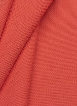 Хлопок стрейч фактурный (о) коралловый - в интернет-магазине тканей Тессутидея арт. 01-7092
