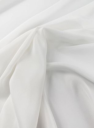 Крепдешин (о) белый - в интернет-магазине тканей Тессутидея арт. 10-4390