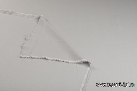 Плательная вискоза стрейч (о) серая - итальянские ткани Тессутидея арт. 04-1492