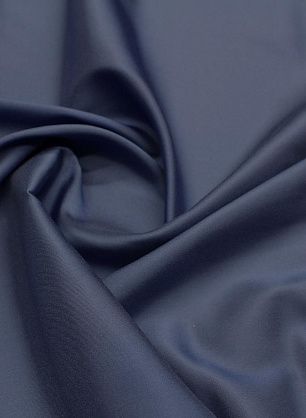 Подкладочная стрейч (о) синяя - в интернет-магазине тканей Тессутидея арт. 07-1443