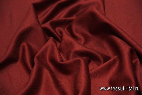 Пальтовая (о) светло-бордовая ш-150см - итальянские ткани Тессутидея арт. 09-1226