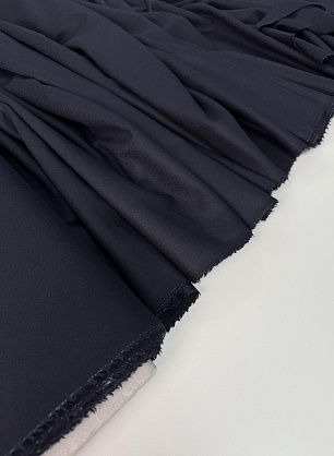 Костюмная кашемир+шерсть (о) темно-синяя - в интернет-магазине тканей Тессутидея арт. 05-5079