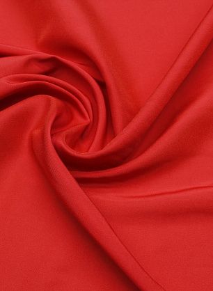 Подкладочная стрейч (о) красная - в интернет-магазине тканей Тессутидея арт. 07-1459
