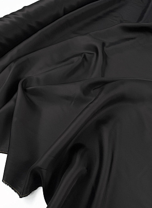 Подкладочная вискоза (о) черная - в интернет-магазине тканей Тессутидея арт. 08-1723