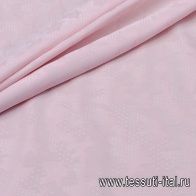 Сорочечная (н) розовый орнамент на розовом - итальянские ткани Тессутидея арт. 01-4835