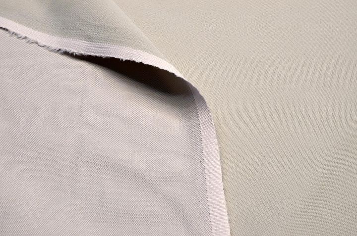 Плательная фактурная стрейч (о) светло-серая   - итальянские ткани Тессутидея арт. 03-5449