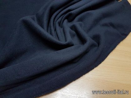 Пальтовая велюр (о) темно-фиолетовая ш-160см - итальянские ткани Тессутидея арт. 09-1268