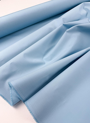 Хлопок костюмный (о) голубой - в интернет-магазине тканей Тессутидея арт. 01-8097