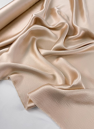 Шелк матлассе (о) топленое молоко - в интернет-магазине тканей Тессутидея арт. 10-4837