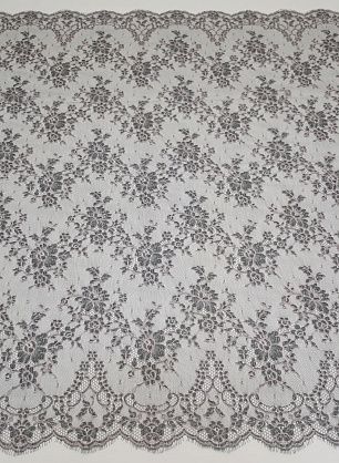 Кружевное полотно (н) серо-розовое ш-90см Jean Bracq - в интернет-магазине тканей Тессутидея арт. 03-5353