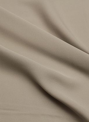 Крепжоржет (о) светло-серо-бежевый - в интернет-магазине тканей Тессутидея арт. 10-4411