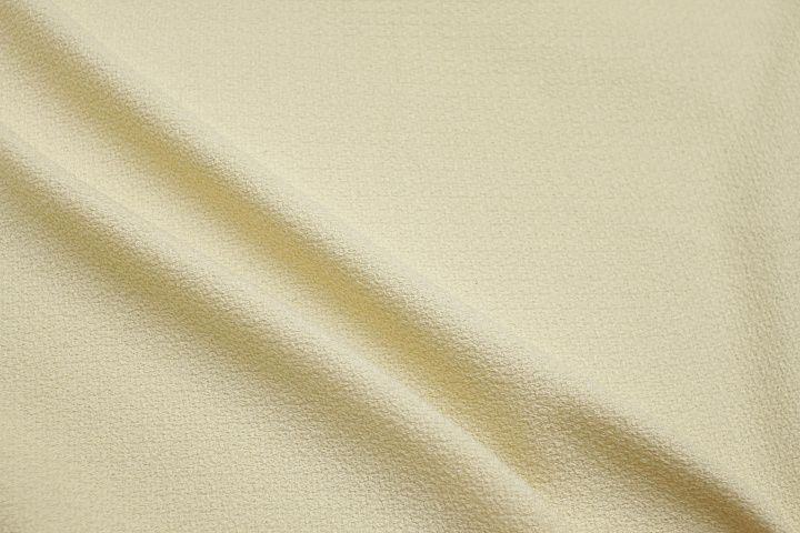 Шанель шерсть+шелк (о) молочная - итальянские ткани Тессутидея арт. 05-5039