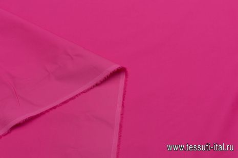 Сорочечная стрейч (о) фуксия - итальянские ткани Тессутидея арт. 01-7083