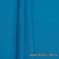 Костюмная (о) ярко-бирюзовая Kiton - итальянские ткани Тессутидея арт. 05-4086