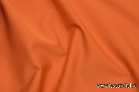 Хлопок костюмный (о) оранжевый - итальянские ткани Тессутидея арт. 01-6543