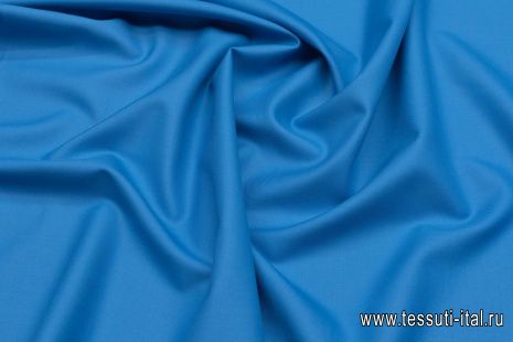 Костюмная (о) ярко-голубая - итальянские ткани Тессутидея арт. 05-4290