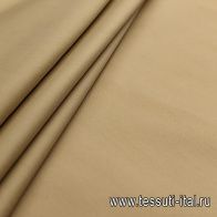 Хлопок стрейч (о) песочный - итальянские ткани Тессутидея арт. 01-7099
