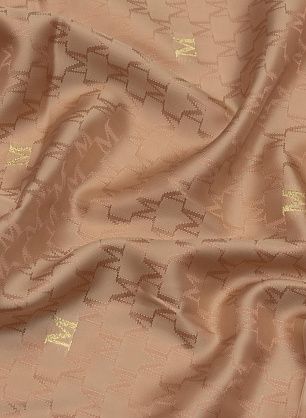 Подкладочная с люрексом (о) бежевая - в интернет-магазине тканей Тессутидея арт. 08-1286