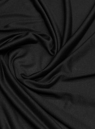 Трикотаж подкладочный (о) черный - в интернет-магазине тканей Тессутидея арт. 14-1732