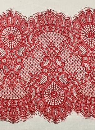 Кружево фуксия ш-24см - в интернет-магазине тканей Тессутидея арт. 03-7360