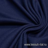 Пальтовая лоден (о) темно-синяя - итальянские ткани Тессутидея арт. 09-1699