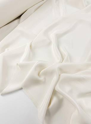 Шелк кади (о) молочный - в интернет-магазине тканей Тессутидея арт. 10-4965