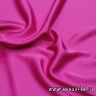 Плательная кади стрейч 138 г/м (о) фуксия - итальянские ткани Тессутидея арт. 03-6870
