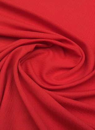Плательная фактурная (о) красная - в интернет-магазине тканей Тессутидея арт. 01-4076
