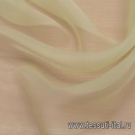 Органза (о) светло-желтая - итальянские ткани Тессутидея арт. 10-2970