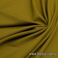 Плательная шерсть супер (о) Leitmotiv темно-горчичная - итальянские ткани Тессутидея арт. 17-0733