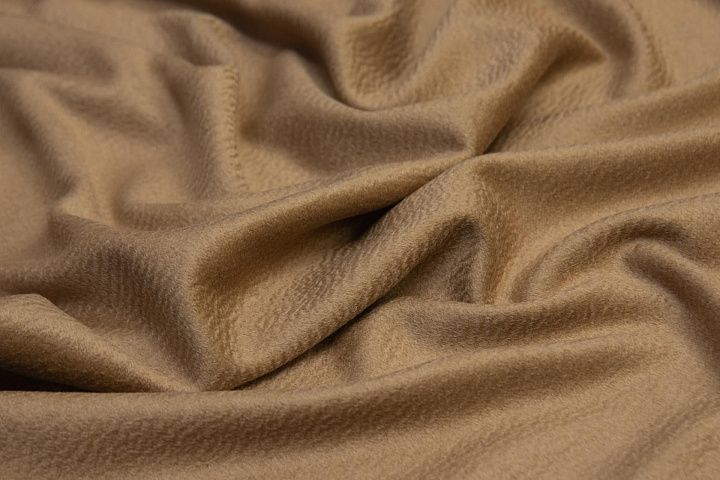 Пальтовая(о) бежевая в стиле Max Mara - итальянские ткани Тессутидея арт. 09-1749